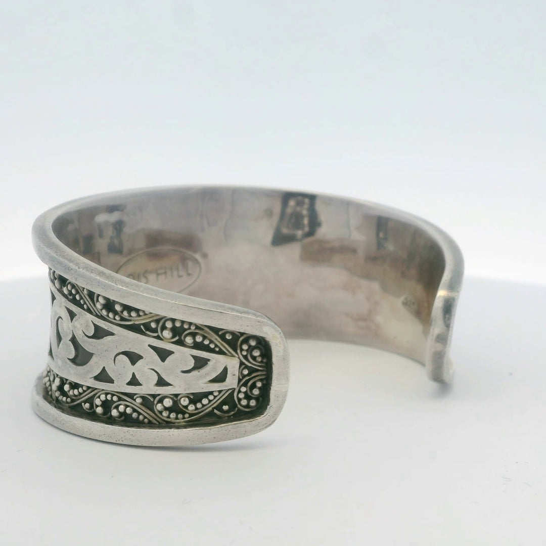 Sterling Silver Lois Hill Cuff Bracelet