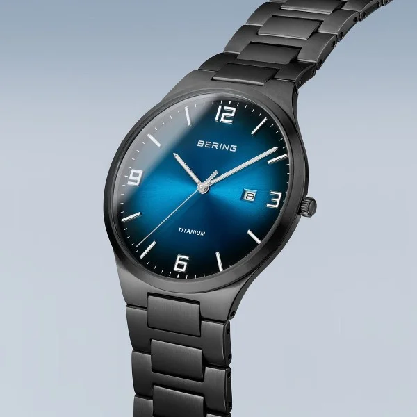 Bering Watch: Titanium | Brushed Black | 15240-727