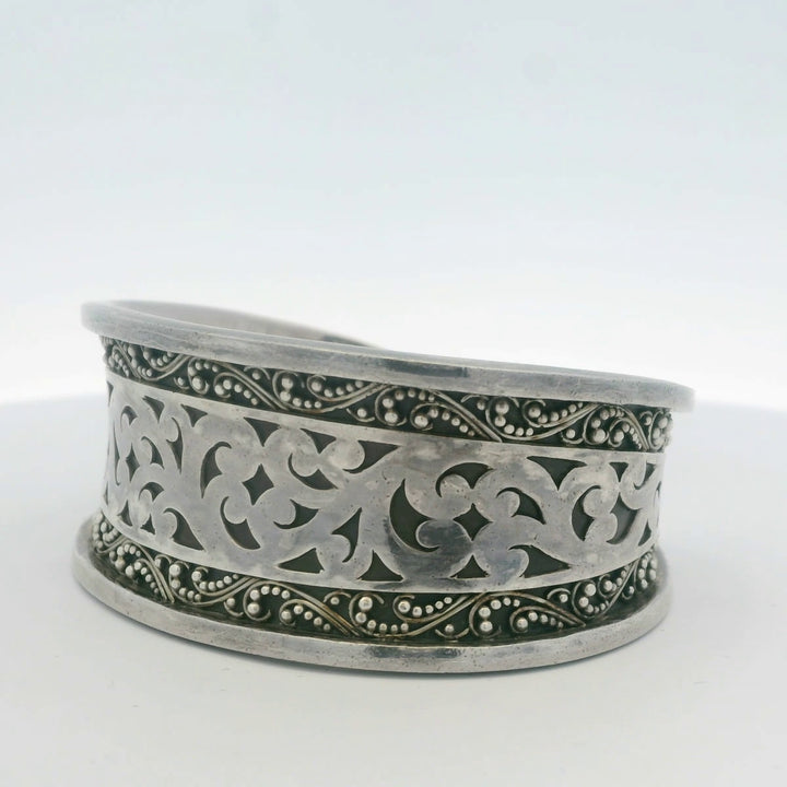 Sterling Silver Lois Hill Cuff Bracelet