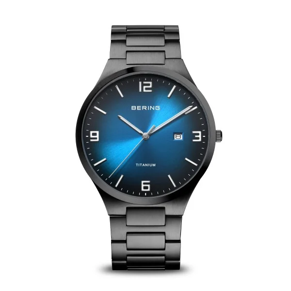 Bering Watch: Titanium | Brushed Black | 15240-727