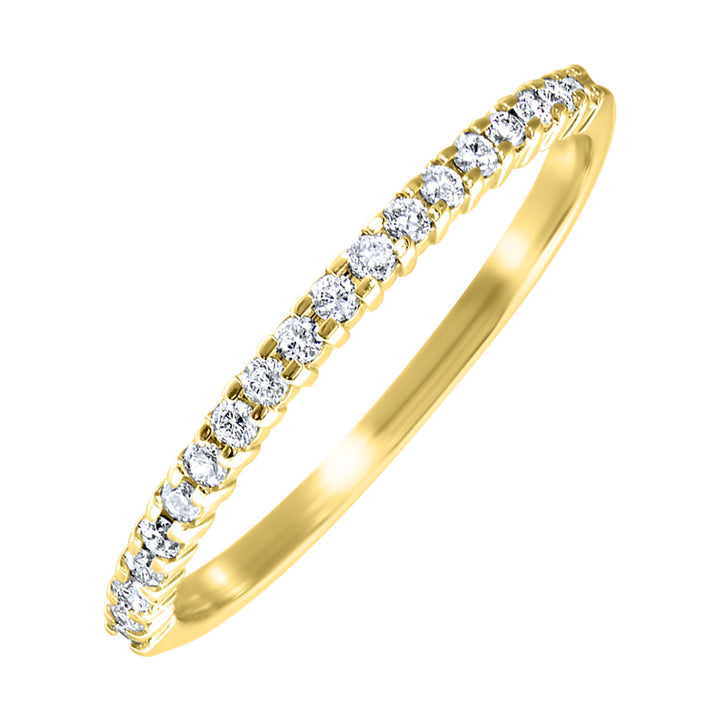 10K Yellow Gold Diamond 1/6Ctw Ring