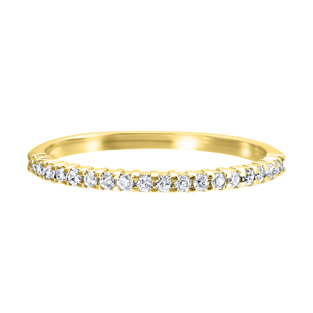 10K Yellow Gold Diamond 1/6Ctw Ring