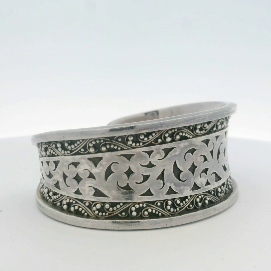 Sterling Silver Lois Hill Cuff Bracelet